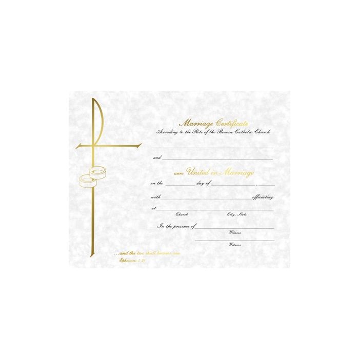 Parchment Certificate