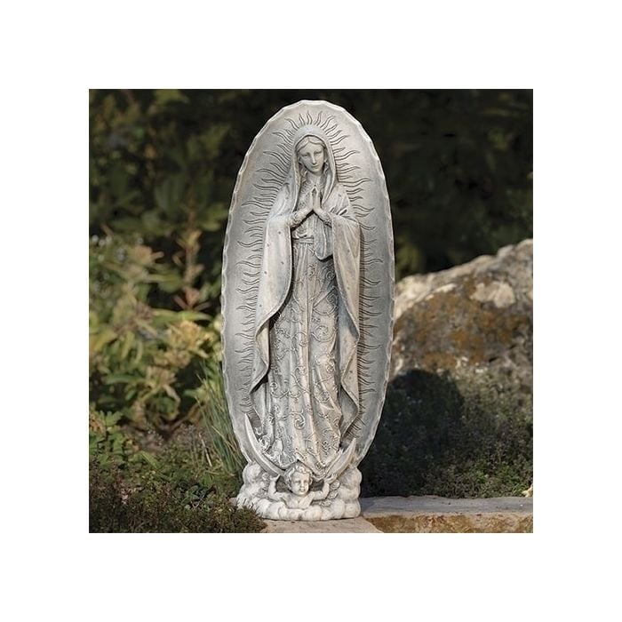 18.75" Our Lady of Guadalupe Garden Statue