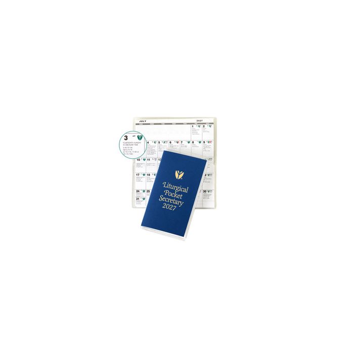 2027 Liturgical Pocket Secretary Calendar
