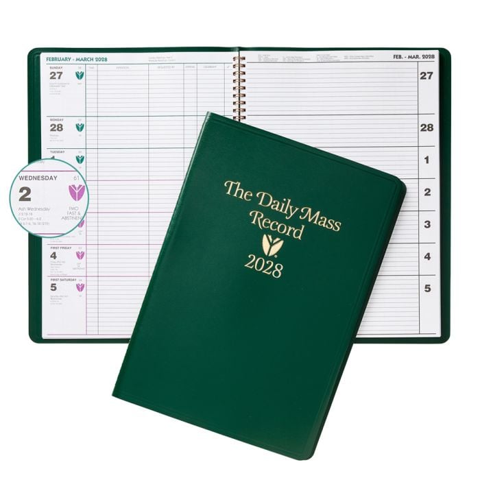 2028 Daily Mass Record Book