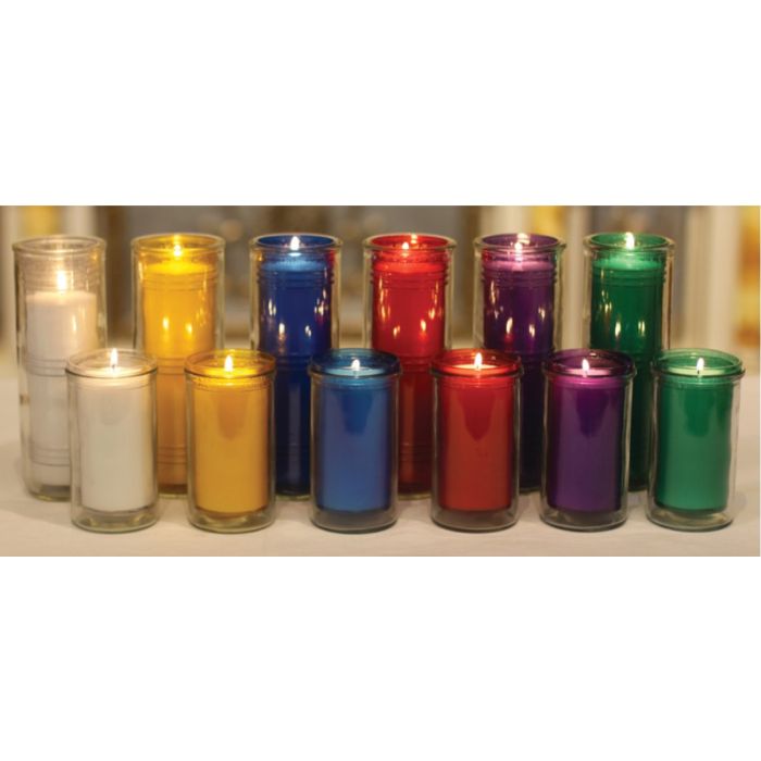3 Day Crystal Plastic Insert Candle