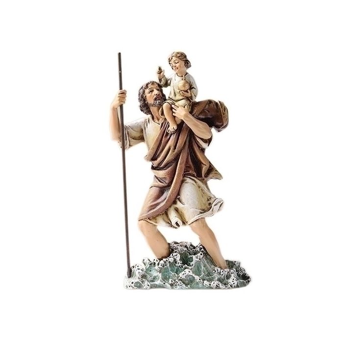 6-1/4" St. Christopher Statue