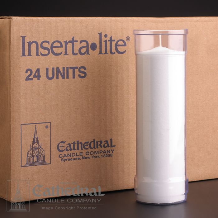 6 Day Inserta-Lite Plastic Candles