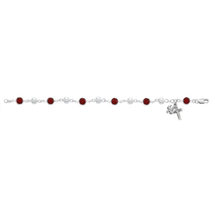 7.5" Red/Pearl Holy Spirit