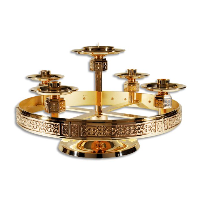 Advent Wreath #99AD42, Bronze