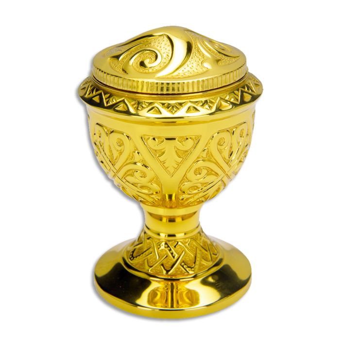 Bishop's Oil Stock #734, Gold Plated Brass