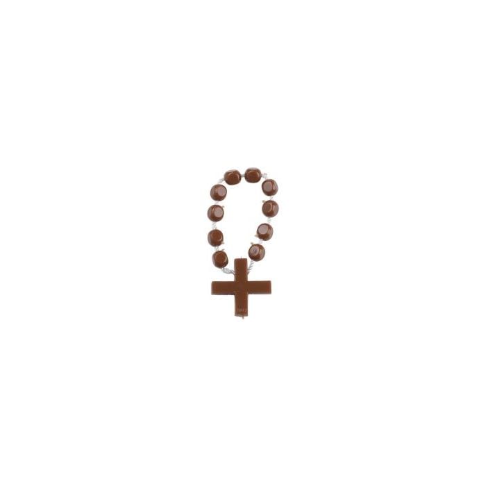Brown Rosary Ring