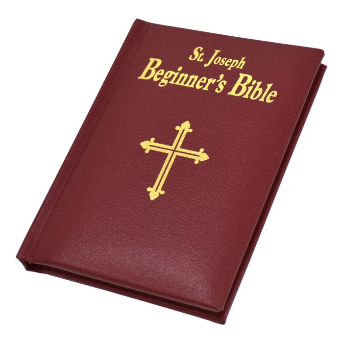Burgundy St. Joseph Beginner's Bible