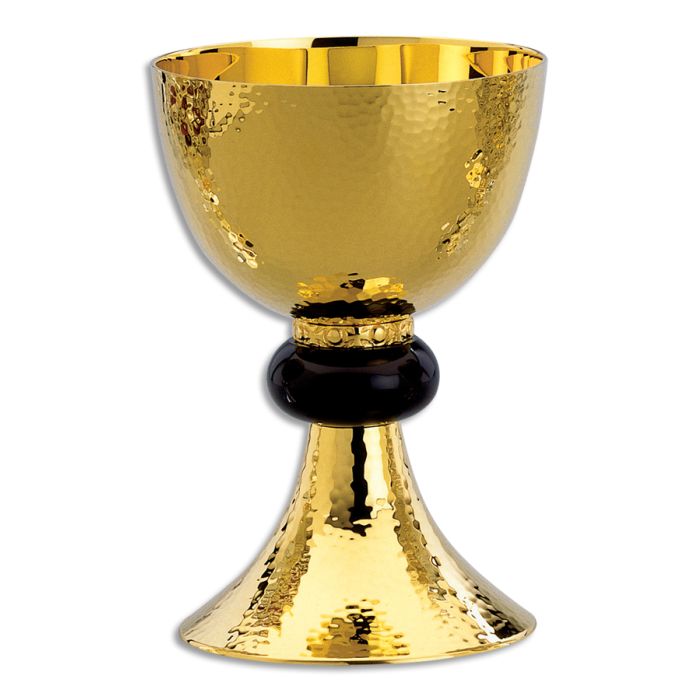 Chalice & Bowl Paten #2748 in Gold Plated Brass