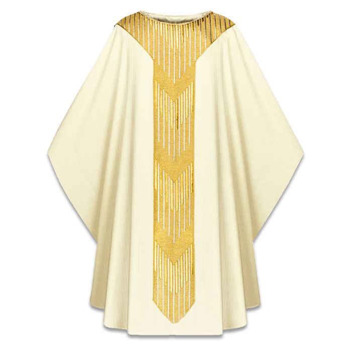 Chasuble #3851, Cantate, with Embroidered Motif