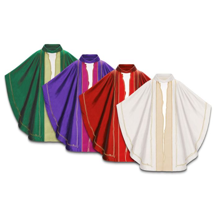Chasuble #5095. Il Soffio, Sentia with Applique and Embroidery
