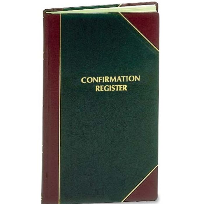 CONFIRMATION REGISTER