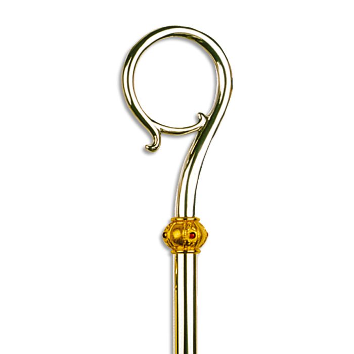 Crozier #5591, Crook Only, in Gold & Silver Plate