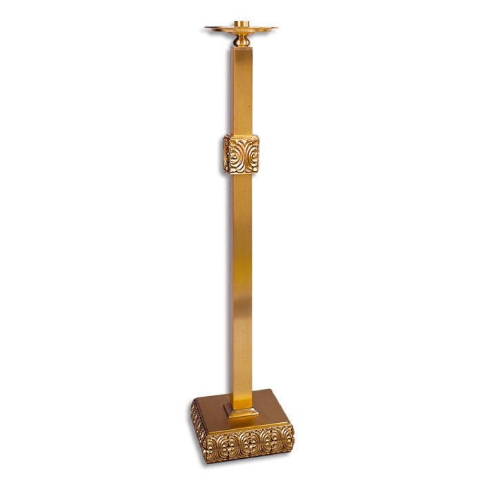 Fixed Candle Stand #97FC25-F, Bronze