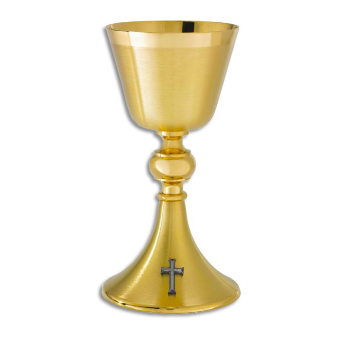Gold Plated Chalice & Paten #A-136G
