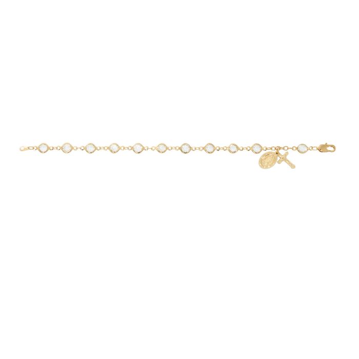 GP Crystal Stone Guadalupe Bracelet