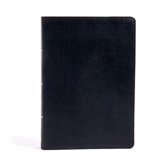 KJV Super Giant Print Reference Bible, Black LeatherTouch, Indexed