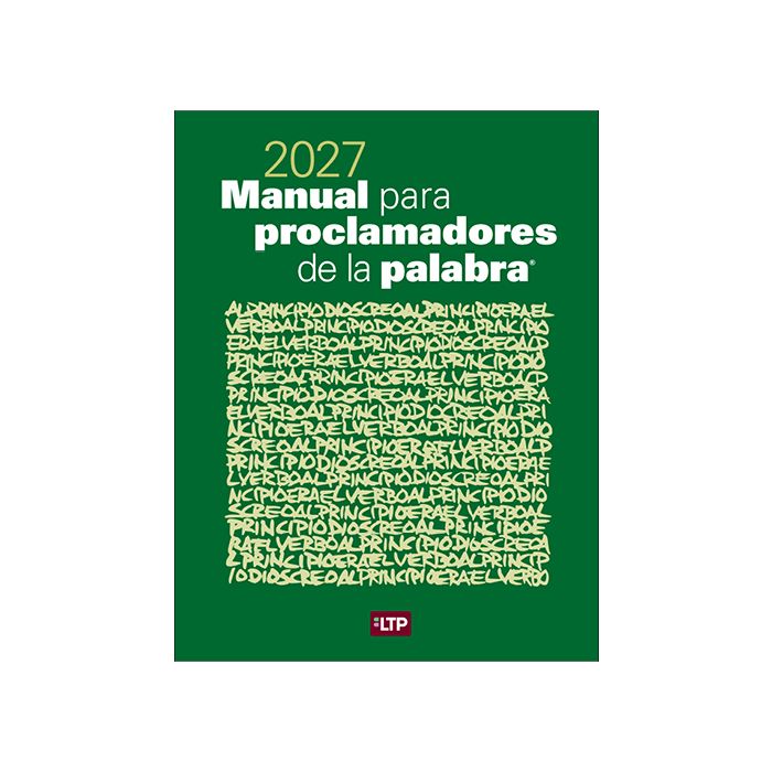 2027 Manual Para Proclamadores de la Palabra