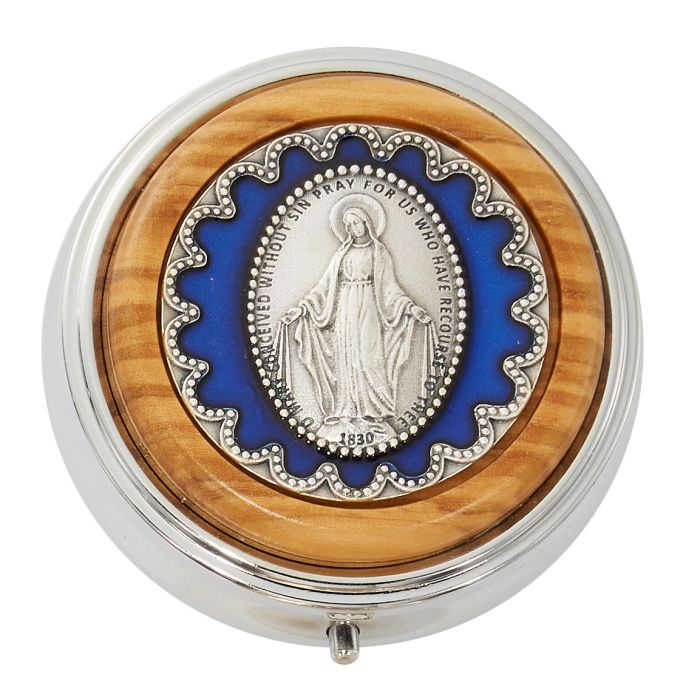 OL Grace Wood Enamel Box