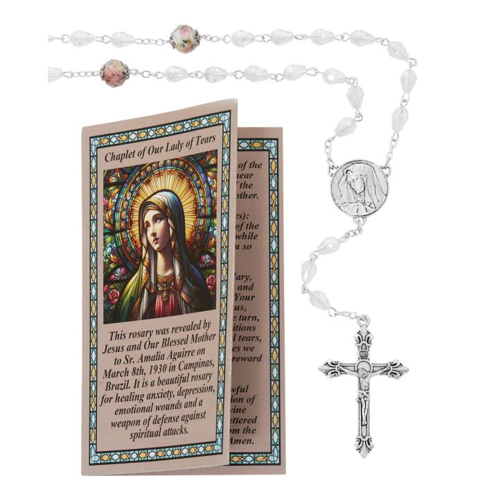 OL of Tears Chaplet with Book