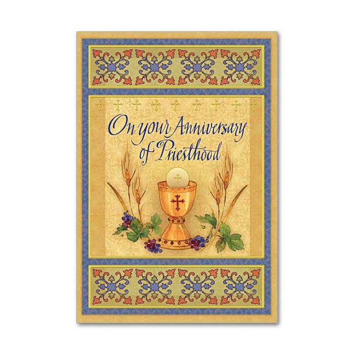 Priesthood Anniversary Greeting Card