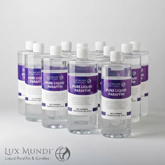 Pure Liquid Paraffin Quart Bottle Case