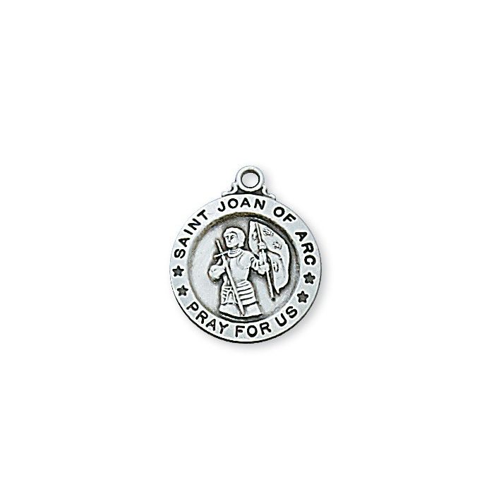 SS St. Joan of Arc Medal w/18" Chain