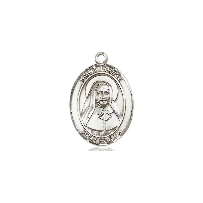 SS St Louise Pendant w/ 24" Chain