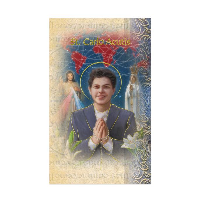 St. Carlo Acutis Biography Pamphlet