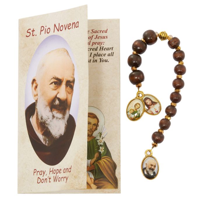 St. Pio Chaplet w/Novena Book