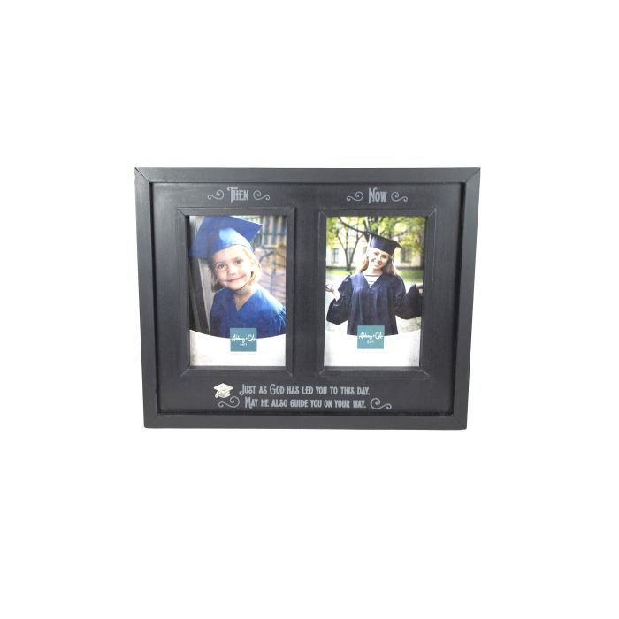 Then & Now Graduation Photo Frame
