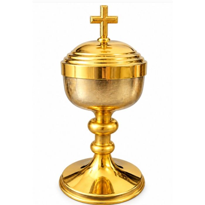 Used 6" Ciborium with Sterling Silver Cup & Lid