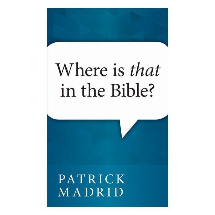 Where is THAT in the Bible?