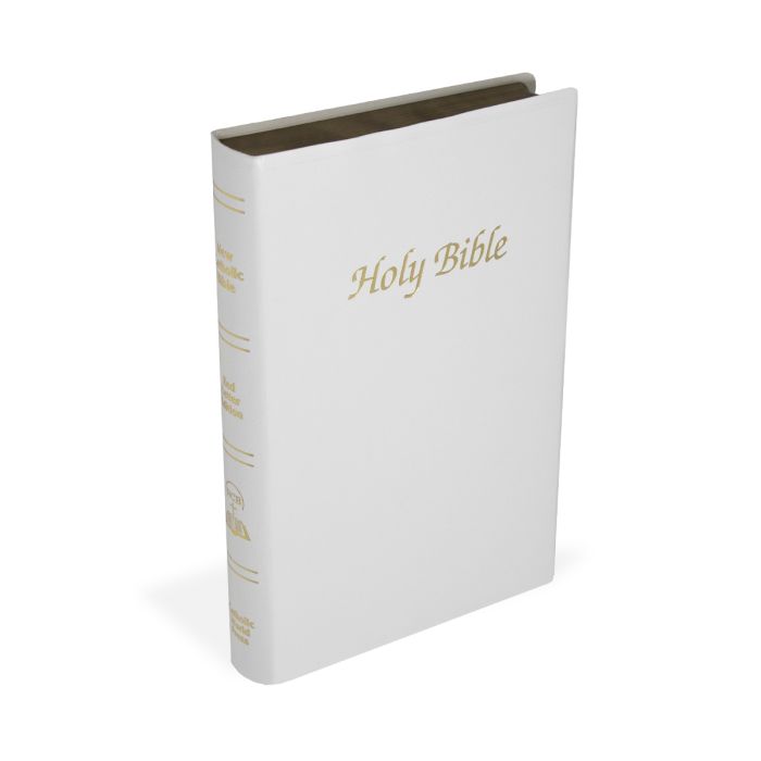 White First Communion Bible #W2404/FCG