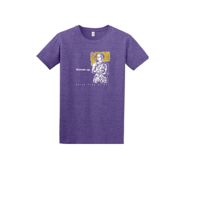 Woman Up - St. Joan of Arc Adult T-Shirt