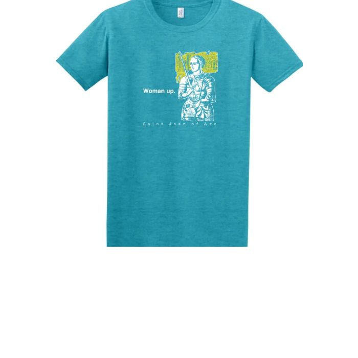 Woman Up - St. Joan of Arc Adult T-Shirt