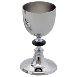 2x Metal Altar Chalice Goblet Wine Cup Glasses Wicca Church Baptism Gold Vintage