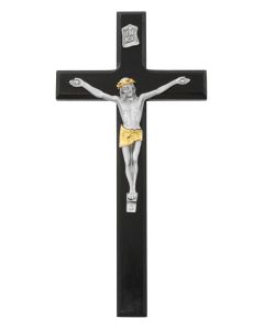10" Black Crucifix Two-Tone Corpus Crucifix