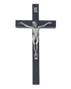 10" Blue Crucific Silver Corpus