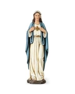 10" Immaculate Heart of Mary Statue