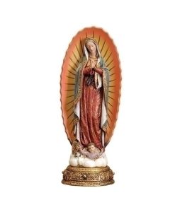 10.25" Our Lady of Guadalupe Statue