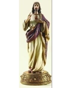 10.25" Sacred Heart of Jesus Statue