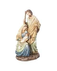 10.5'HOLY FAMILY W/PATTRN FIGURE