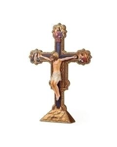 10.5"OGNISSANTI STANDING CRUCIFIX
