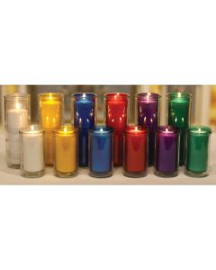5 Day Crystal Plastic Insert Candles