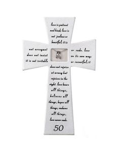 50th Anniversary Wall Cross #40177