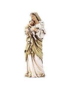 6-1/4" Madonna and Child w/ Lamb Statue