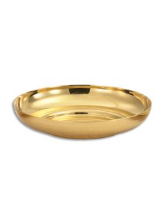 6-1/8-Inch Bowl Paten #390 in Textured Gold or Silver