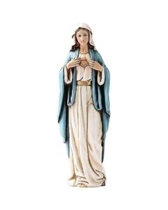 6" Immaculate Heart of Mary Statue