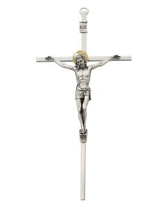8" Aluminum Crucifix